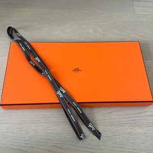 Hermes box with ribbon